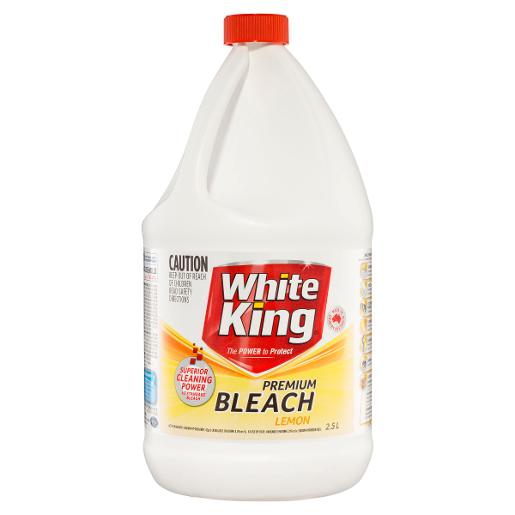 WHITE KING LEMON BLEACH ALL PURPOSE 2.5L Pack Size: 4