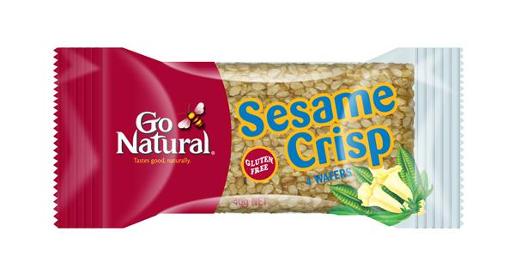 GO NATURAL BAR SESAME CRISPS 40GM Pack Size: 24