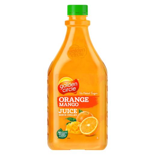 GOLDEN CIRCLE ORANGE AND MANGO FRUIT JUICE 2L Pack Size: 6