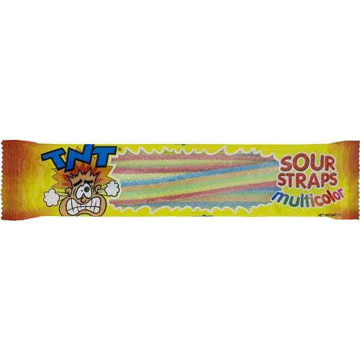 TNT SOUR STRAP BLISTER 57GM Pack Size: 18
