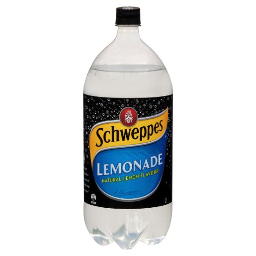 SCHWEPPES LEMONADE SOFT DRINK 2L Pack Size: 8