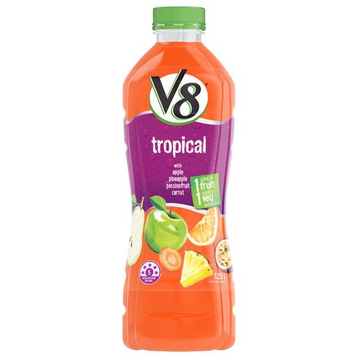 CAMPBELLS V8 JUICE TROPICAL 1.25L Pack Size: 6