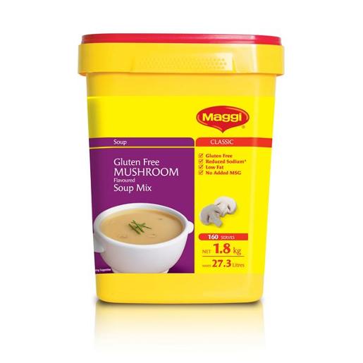 MAGGI MUSHROOM SOUP 1.8KG Pack Size: 6