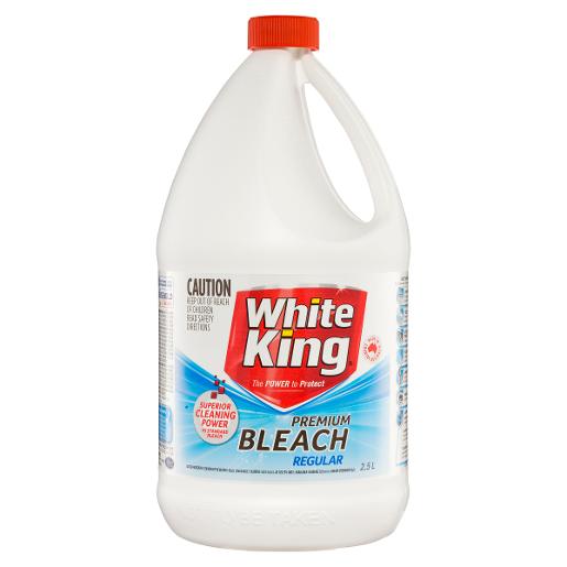 WHITE KING REGULAR BLEACH ALL PURPOSE 2.5L Pack Size: 4