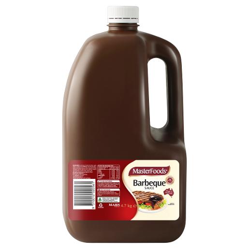 MASTERFOODS BBQ SAUCE 4.7KG Pack Size: 3