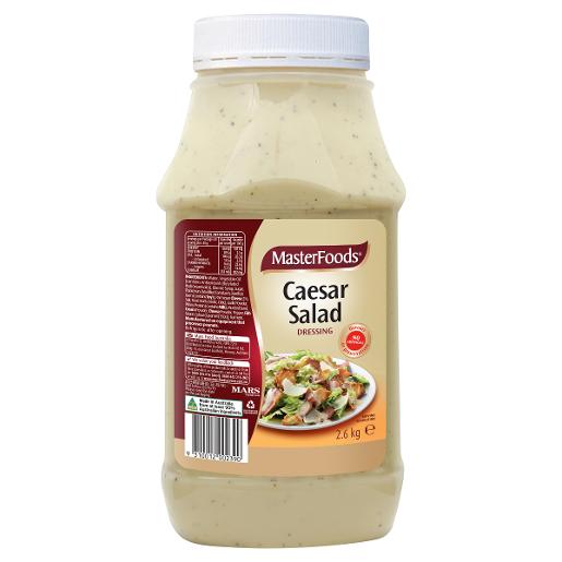 MASTERFOODS CAESAR SALAD DRESSING 2.6KG Pack Size: 6