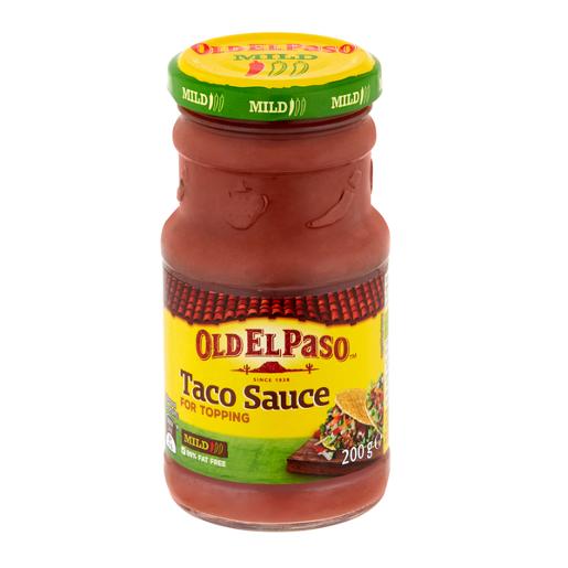 OLD EL PASO MILD TACO SAUCE 200GM Pack Size: 8