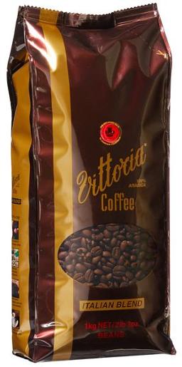 VITTORIA SPECIAL ITALIAN BLEND BEANS 1KG Pack Size: 4