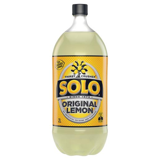 SOLO LEMON SOFT DRINK 2L Pack Size: 8