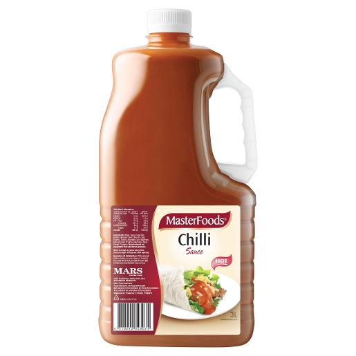 MASTERFOODS CHILLI SAUCE 3L Pack Size: 4