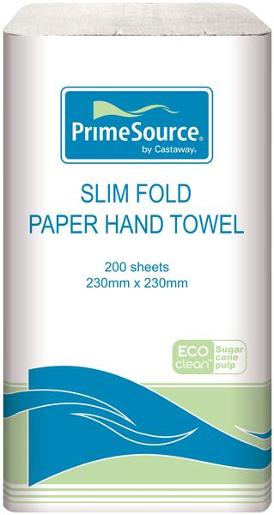 PRIMESOURCE PAPER HAND TOWEL 200S Pack Size: 20