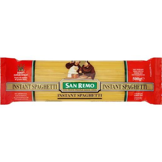SAN REMO INSTANT SPAGHETTI #3 500GM Pack Size: 20
