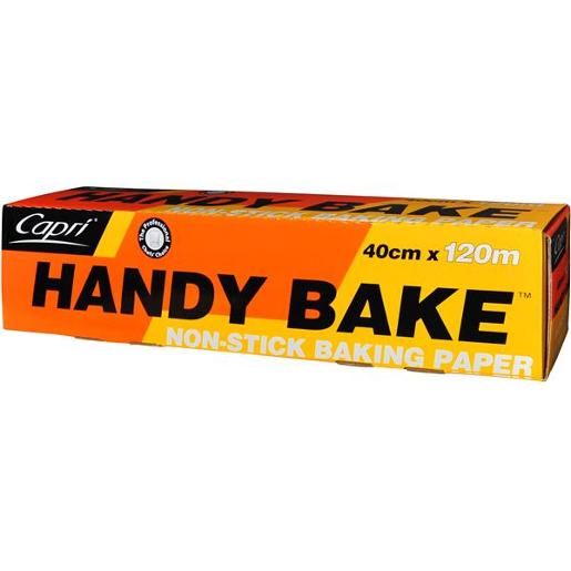 CAPRI HANDY BAKE NON-STICK BAKING PAPER 1EA  40*120m Pack Size: 4