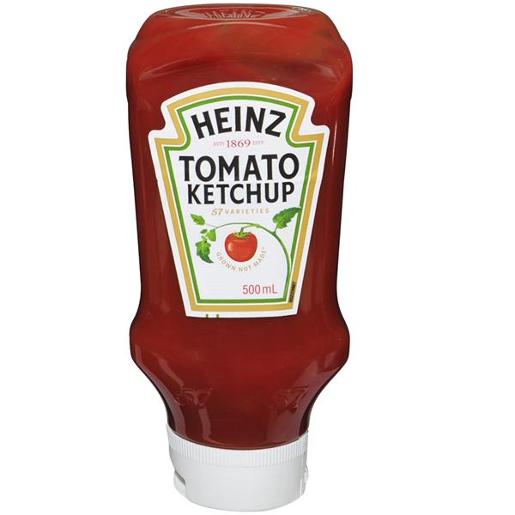HEINZ SAUCE KETCHUP TOMATO 500ML Pack Size: 10