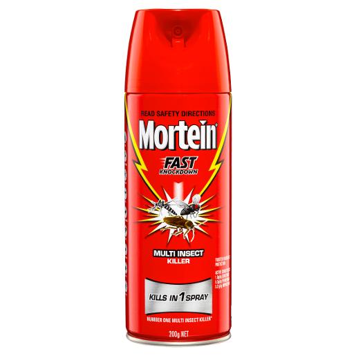 MORTEIN FAST KNOCKDOWN AEROSOL 200GM Pack Size: 9