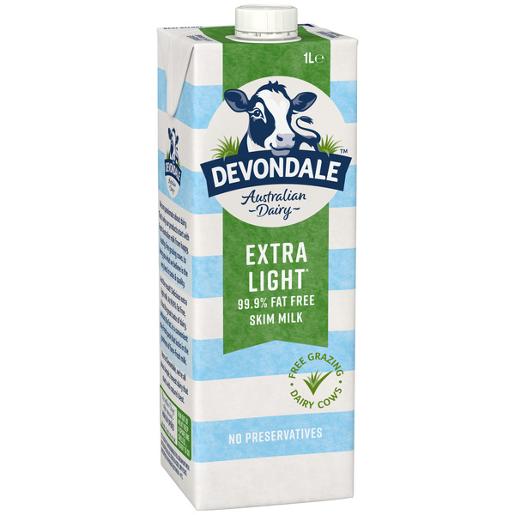 DEVONDALE MILK LONGLIFE SKIM 1L Pack Size: 10