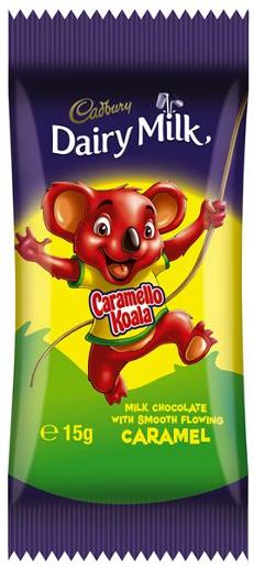 CADBURY CARAMELLO KOALA 15GM Pack Size: 72