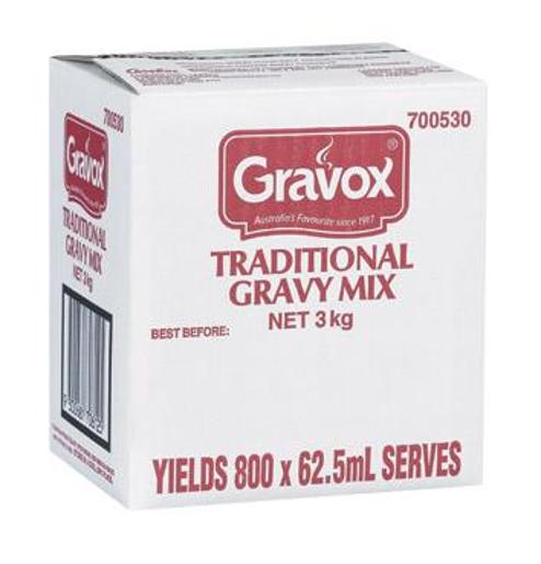 GRAVOX GRAVY TRADITIONAL 3KG Pack Size: 1