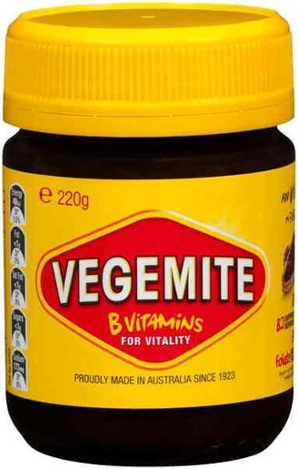 VEGEMITE VEGEMITE 220GM Pack Size: 12