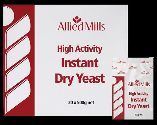 ALLIED MILLS INSTANT DRY YEAST 500GM Pack Size: 20