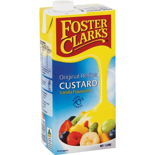 FOSTER CLARK’S VANILLA CUSTARD Pack Size: 12