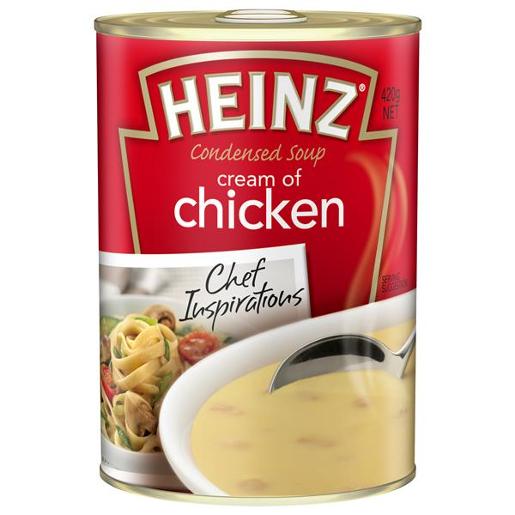 HEINZ SOUP CREAMY CHICKEN 420GM Pack Size: 12