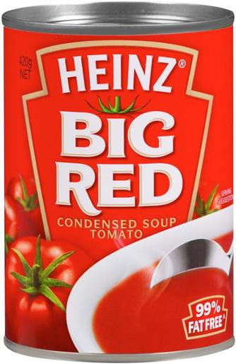 HEINZ SOUP BIG RED TOMATO 420GM Pack Size: 24