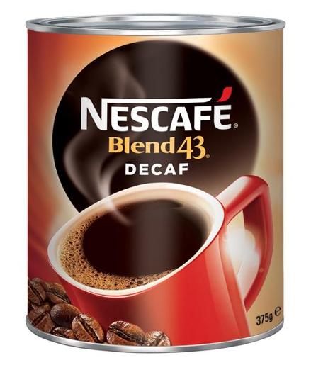 NESCAFE DECAF COFFEE 375GM Pack Size: 6