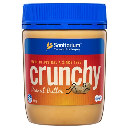 BEGA CRUNCHY PEANUT BUTTER 375GM Pack Size: 6