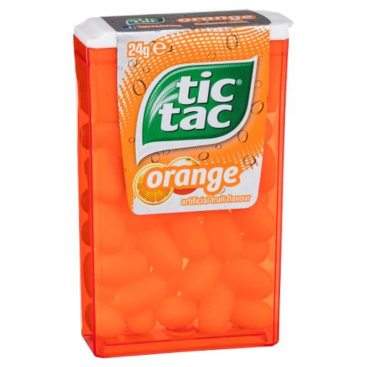 TIC TAC ORANGE 24GM Pack Size: 24