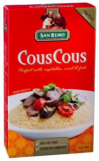 SAN REMO COUSCOUS 500G Pack Size: 12