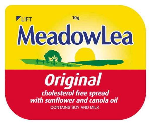 MEADOWLEA MARGARINE SPREAD PORTIONS 250X10G Pack Size: 1