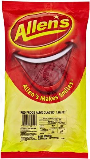 ALLENS FROGS RED 1.3KG
