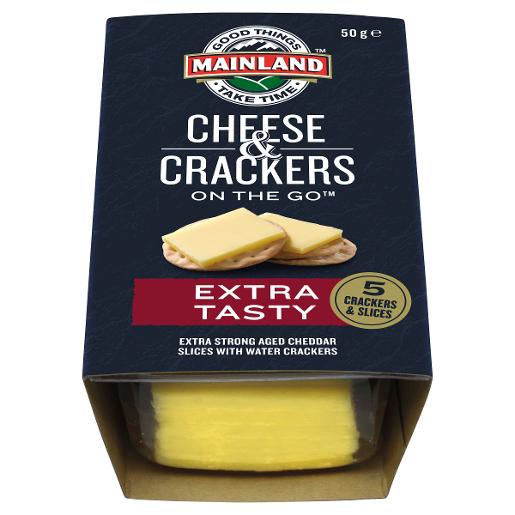 MAINLAND SPECIAL EXTRA TASTY CHEESE ON THE GO 50GM Pack Size: 7