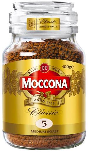 MOCCONA FREEZE DRIED CLASSIC COFFEE 400GM Pack Size: 6
