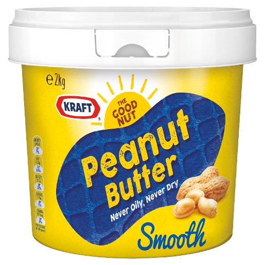 BEGA PEANUT BUTTER SMOOTH 2KG Pack Size: 4