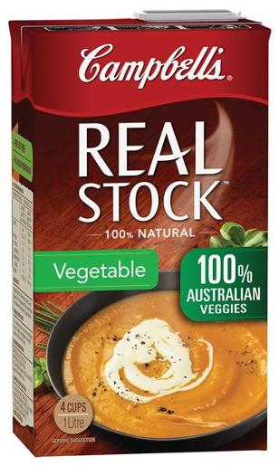 CAMPBELLS REAL STOCK VEGETABLE 1L Pack Size: 6