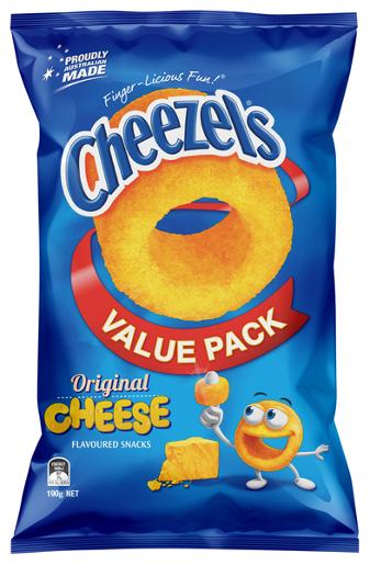 CHEEZELS SNACKS CHEESE 190GM Pack Size: 12