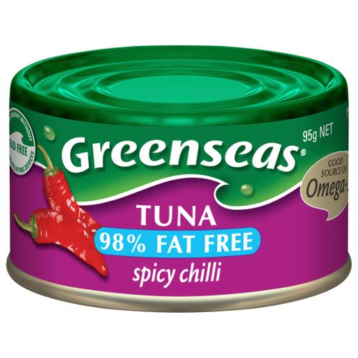 GREENSEAS TUNA SPICY CHILLI 95GM Pack Size: 12