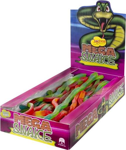 CONFECT TRADING MEGA SNAKES 2KG Pack Size: 4