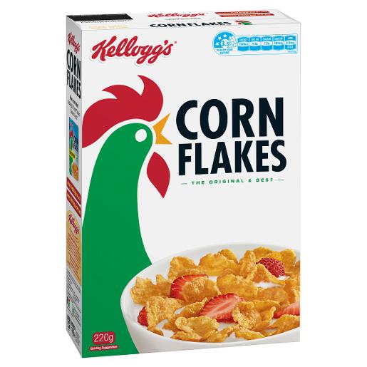 KELLOGGS CORN FLAKES 220GM Pack Size: 12