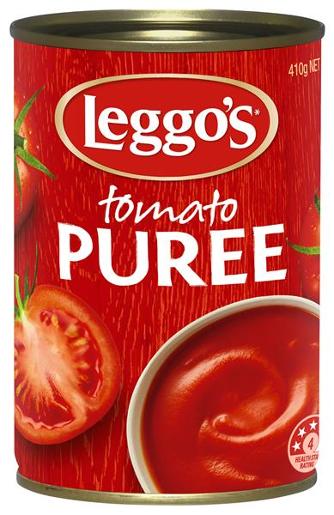 LEGGOS TOMATO PUREE 410GM Pack Size: 12