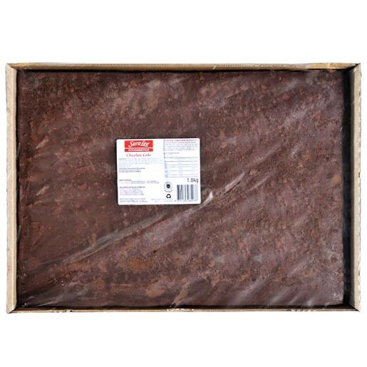 SARA LEE CHOCOLATE CAKE TRAY 1.8KG Pack Size: 4