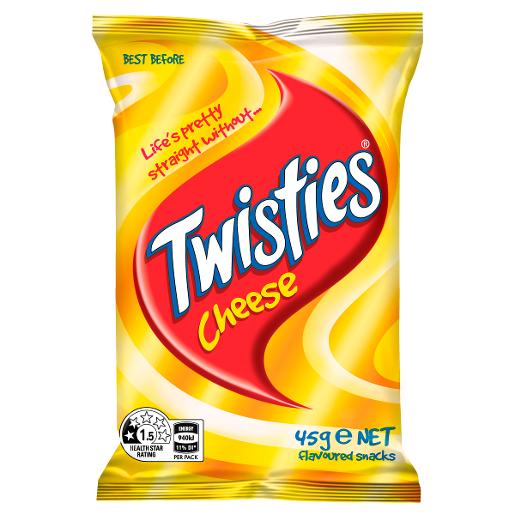 TWISTIES CHEESE 45GM X 24