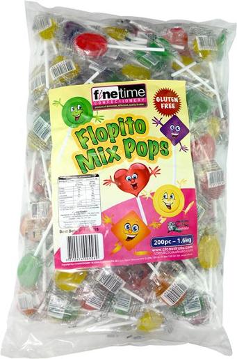 FINI MIXED FLOPITO POPS 200S Pack Size: 8