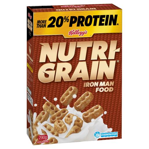 KELLOGGS NUTRI-GRAIN 290GM Pack Size: 12