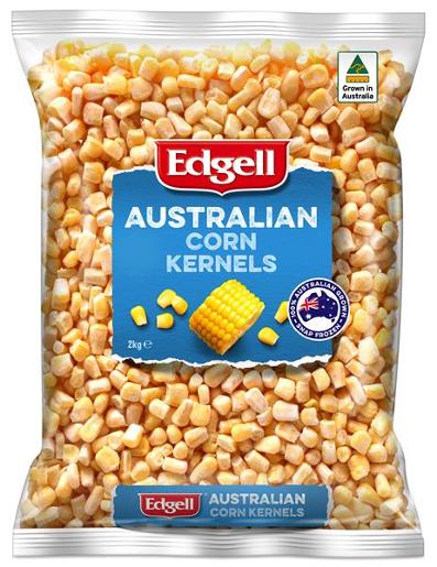 EDGELL CORN KERNELS 2KG Pack Size: 6