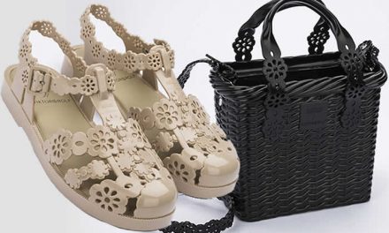 Colección exclusiva de zapatos y bolsos Melissa X Victor & Rolf