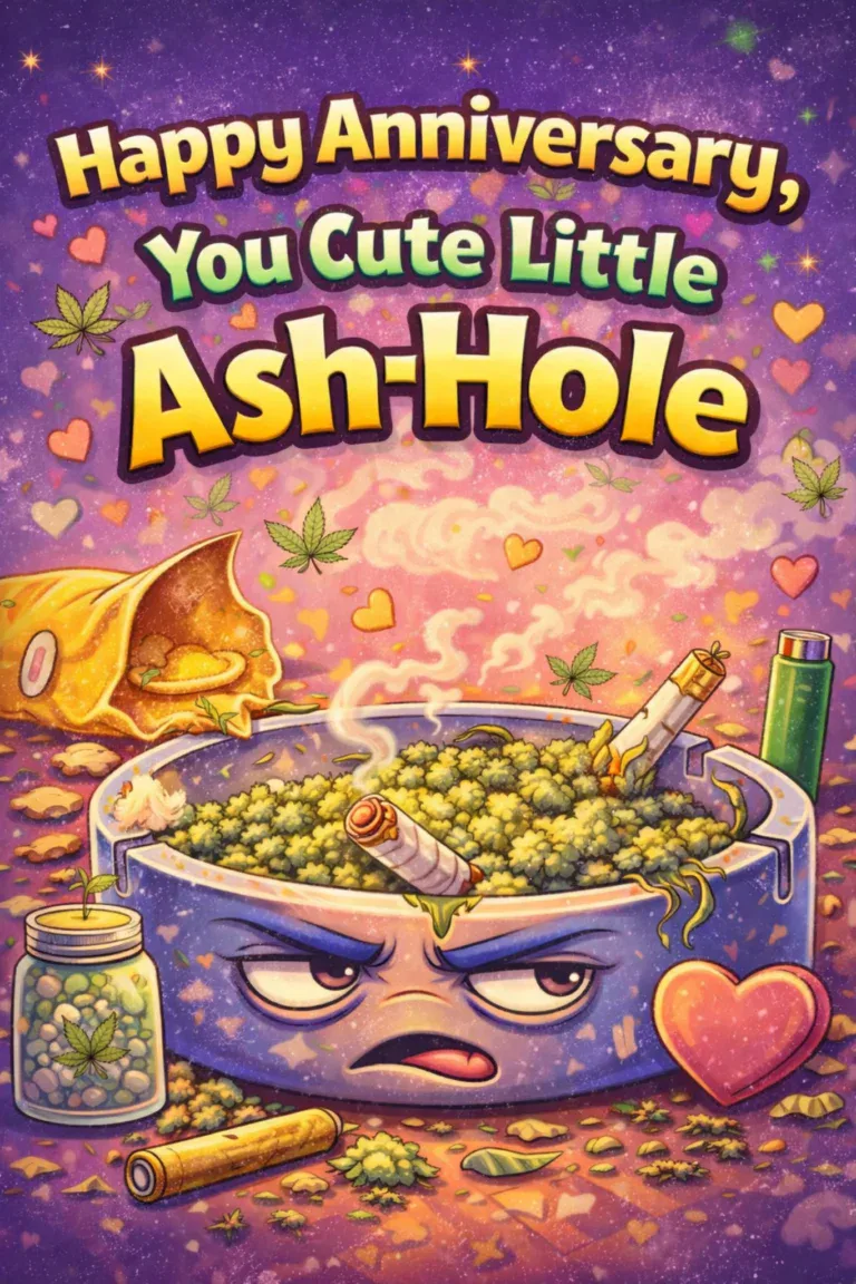 Happy Anniversary, You Cute Little Ash-Hole