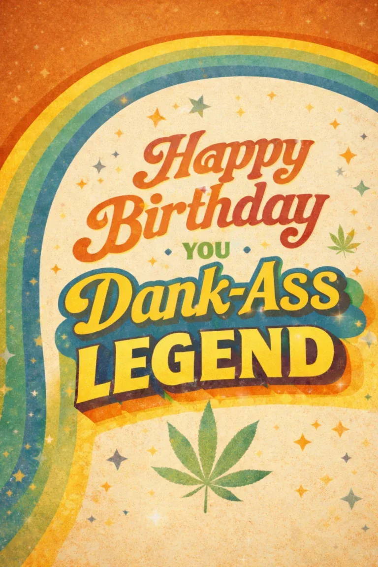 Happy Birthday You Dank-Ass Legend